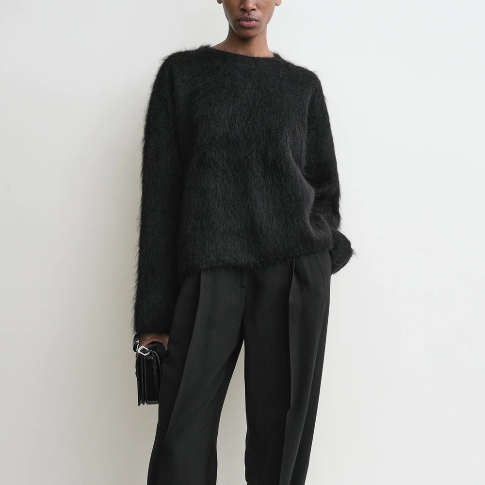TOTEME STYLE alpaca blend sweater